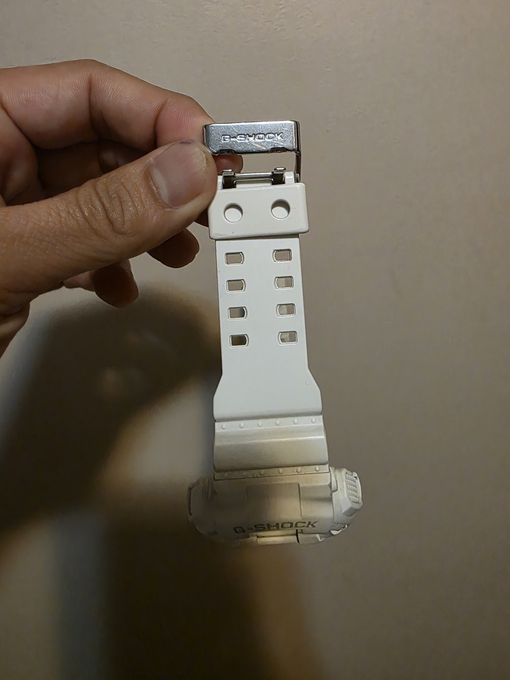 G-SHOCK White Resin Watch with Turquoise Dial - Picture 2 of 7